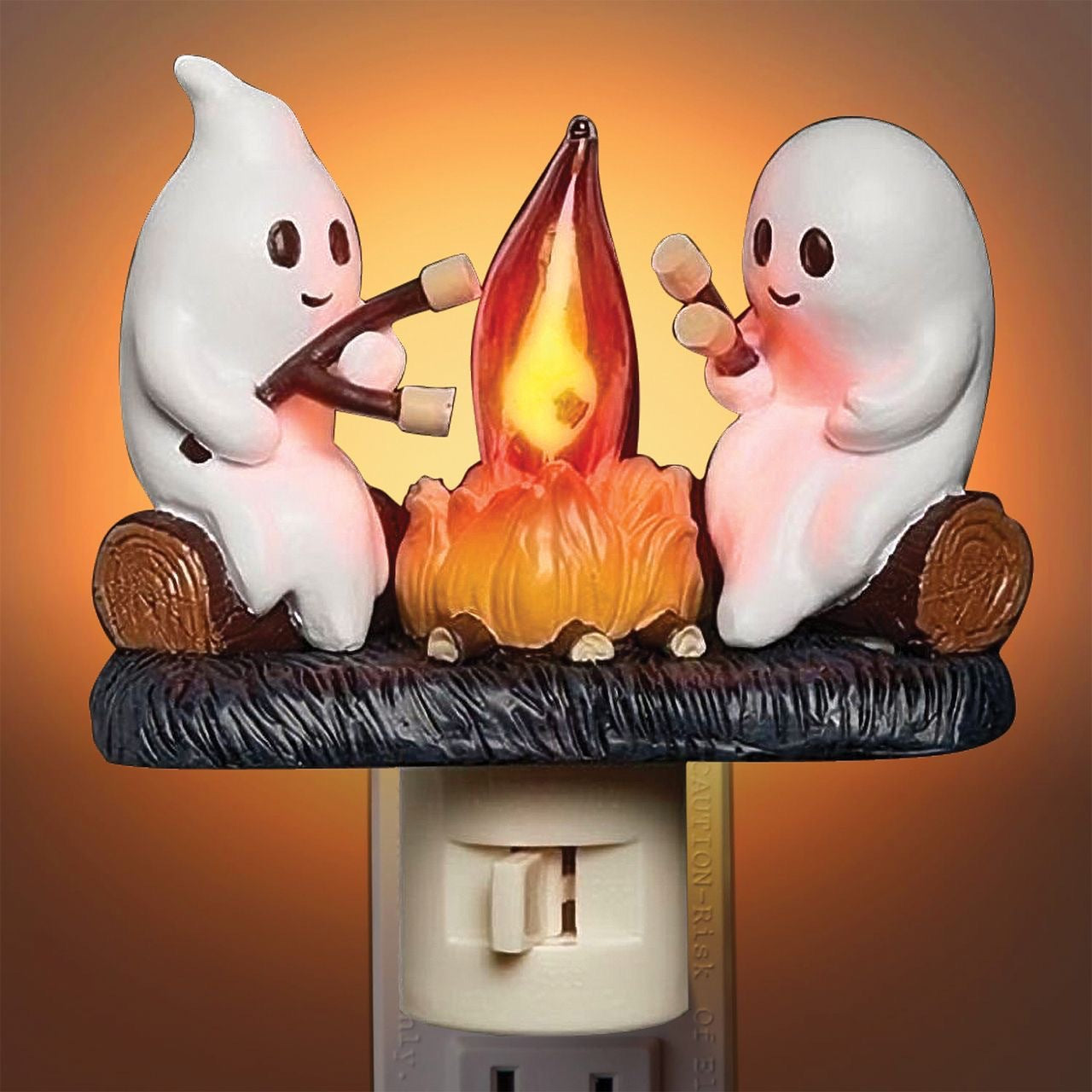 Ghost Campfire Nightlight