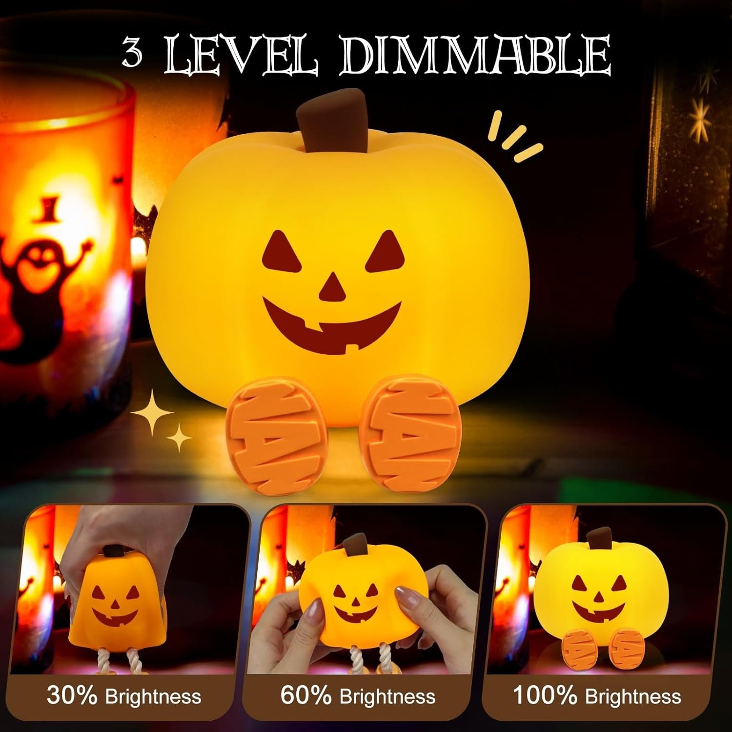 Pumpkin Night Light-SR