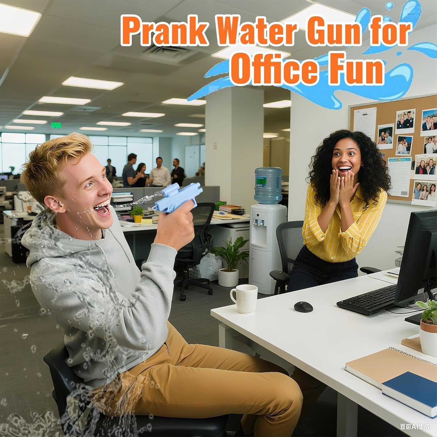 Prank Two-Way Water Gun（pay 1 get 2）-SR