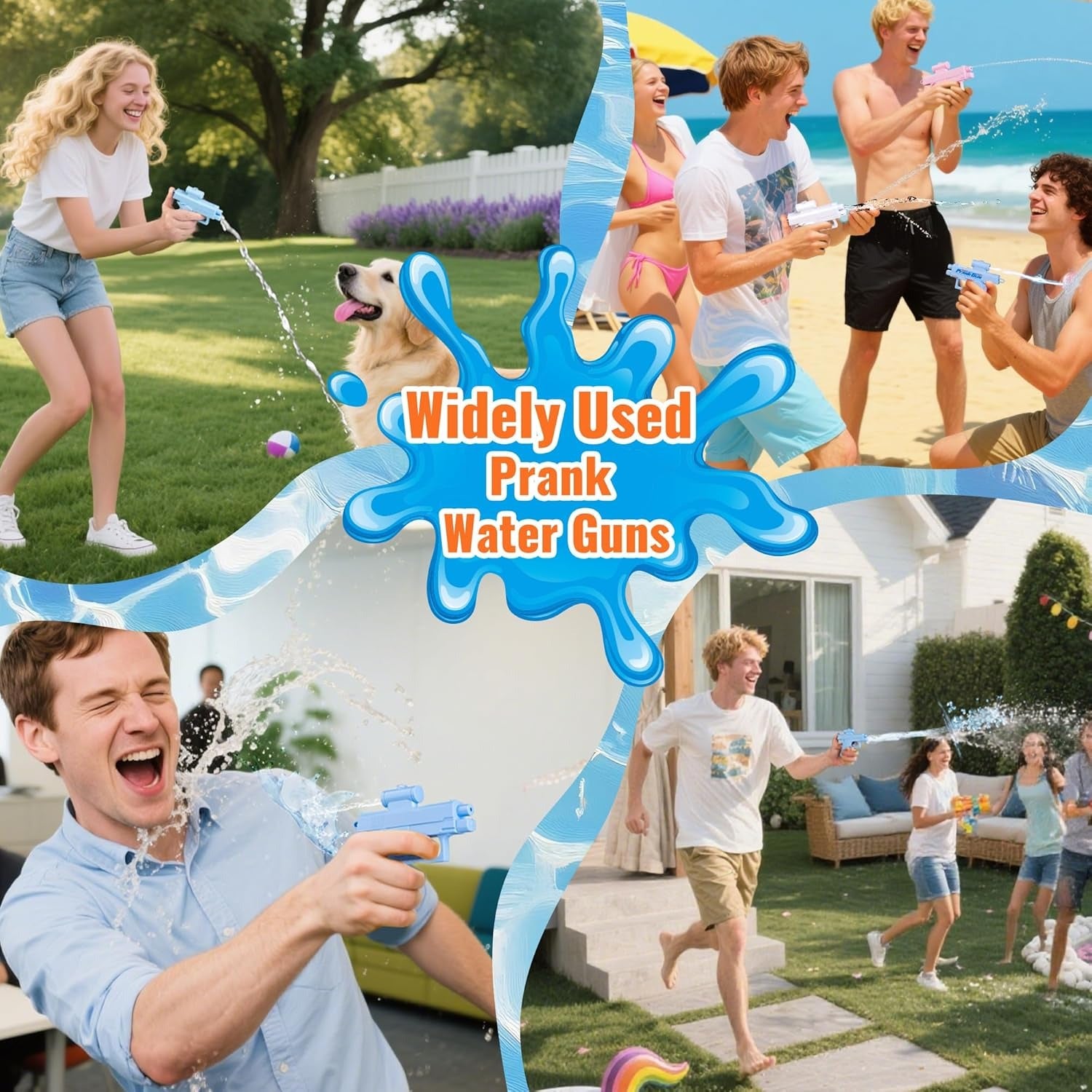 Prank Two-Way Water Gun（pay 1 get 2）-SR