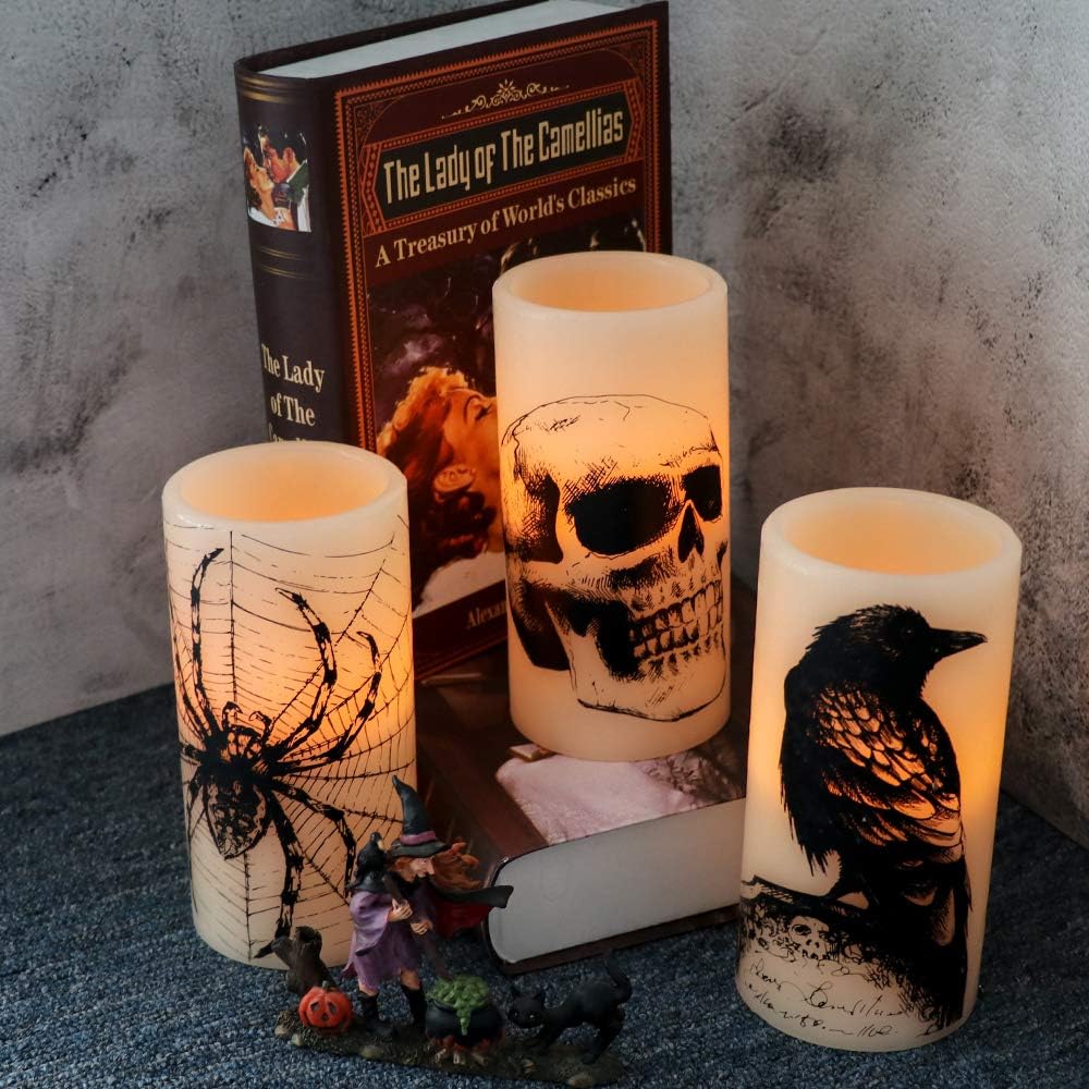 Halloween Flickering Candles