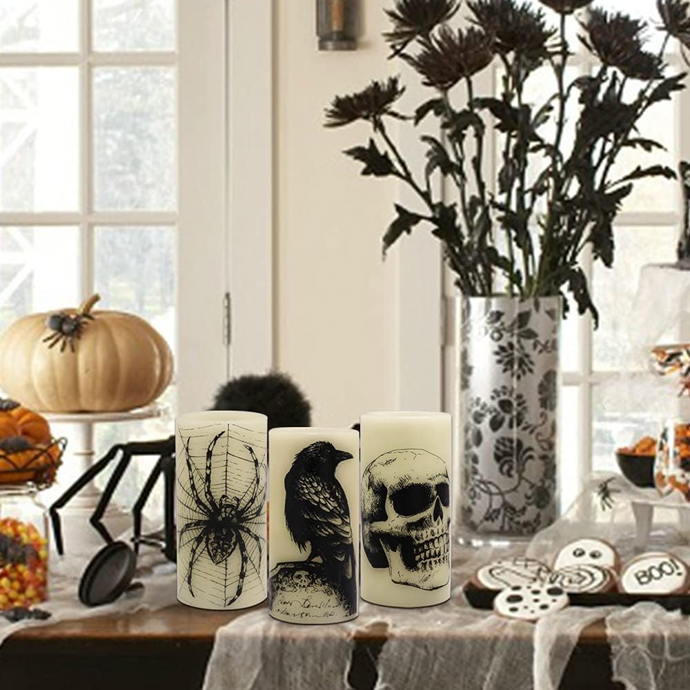 Halloween Flickering Candles